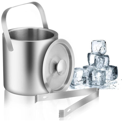 récipient à glace, récipient à champagne, glaçons, bouteille de vin, à double paroi (1/3)