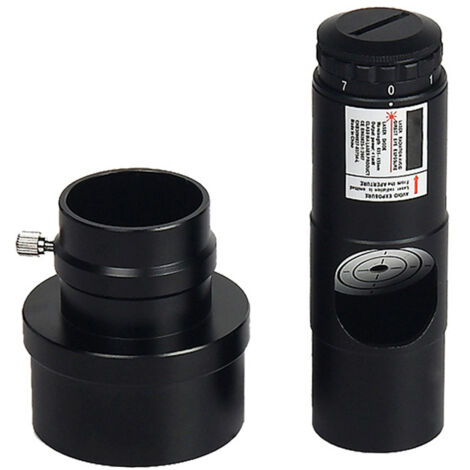 Collimateur laser pour télescope de 1,25 pouce, calibrateur Bysameyee avec (1/5)