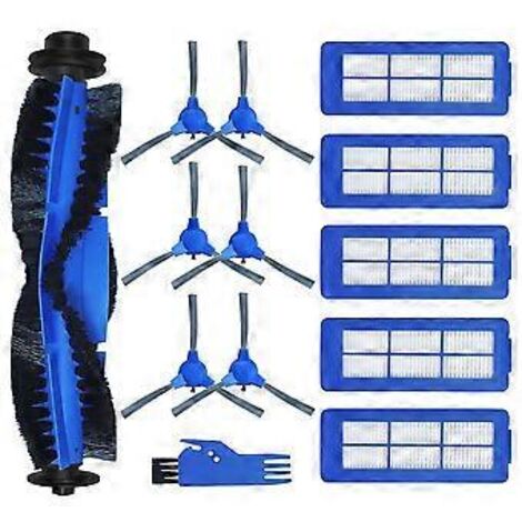 Accessoires pour aspirateurs robots hybrides 15C Max, G32 Pro, 11S Max, G30, 30C Max et G20 : brosse latérale principale et filtre HEPA (1/5)
