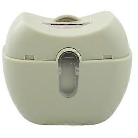 Coupe-ongles électrique pour seniors, silencieux et puissant, idéal pour la maison et les voyages (vert)