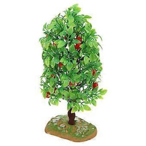 Arbre fruitier artificiel décoratif en plastique, modèle d'arbre, jouet décoratif (1/3)