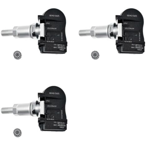 3 capteurs de pression des pneus TPMS 52933-D4100 pour Hyundai Santa Fe Sport, Veloster, Kona, Kia Optima et Sorento (2016-2020). (1/5)