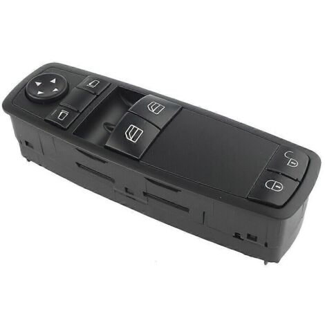Commande principale de lève-vitre électrique A1698206410 pour Mercedes-Benz Classe A B W169 W245 A160 A180 B200 1698206510 (1/3)