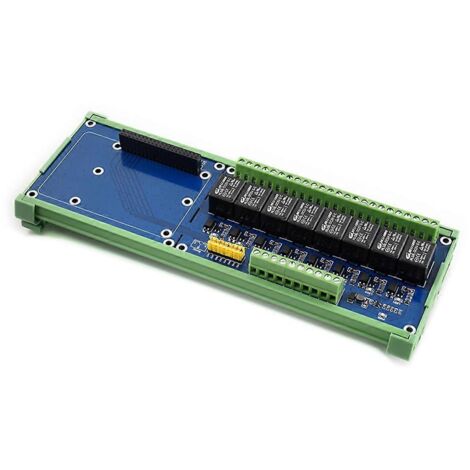 Module d'extension relais 8 canaux 5 V, kit HAT Shield pour Raspberry Pi Zero 2 W 3 A 3B Plus 3, RPI 4, RPI 3B et RPI 3B. (1/5)