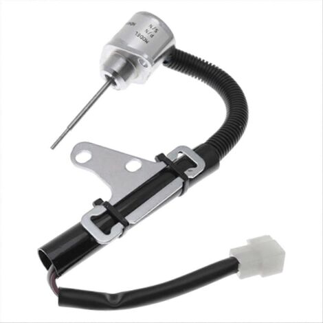 Électrovanne d'arrêt de carburant 12 V pour moteur de tracteur Kubota, référence 1G820-60022, SA-5156-12, 1503ES-12A (1/4)