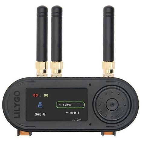 Carte de développement LILYGO T-Embed CC1101 Plus ESP32-S3 TTGO NRF24L01 avec écran LCD TFT IPS ST7789V de 1,9 pouce et antenne A
