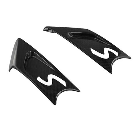 Cache de clignotants latéraux en fibre de carbone véritable, garniture d'aile pour MINI Cooper R55 R56 R57 R58 R59 MK2 2007-2013 (1/5)