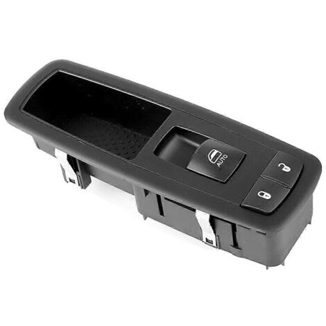 Bouton de commande de lève-vitre électrique côté passager pour Dodge Durango 2011-2015 et Jeep Grand Cherokee 2014-2015 (68086692AF, 68086692AD). (1/4)