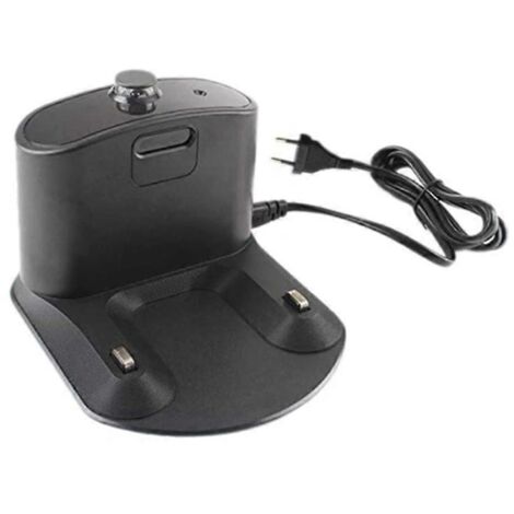 Station de charge pour aspirateur robot iRobot Roomba séries 500/600/700/800/900 accessoires inclus : chargeur avec prise européenne. (1/5)