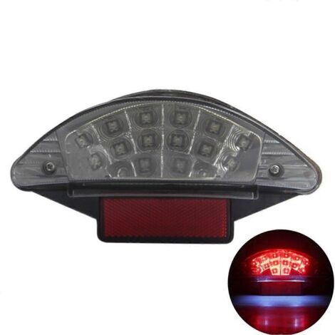 Feu arrière LED pour moto (compatible avec F650, F650 GS, F650, F800 S, R1200 GS Adventure et R1200 R). (1/4)
