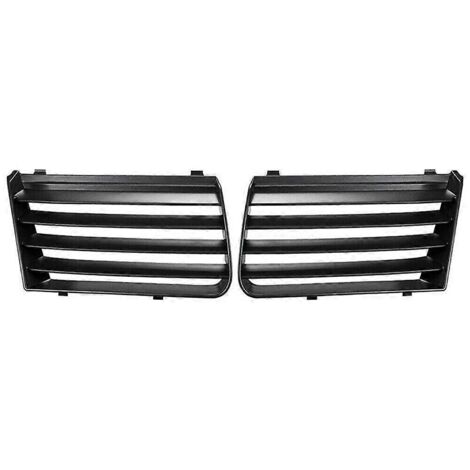 2 pièces G+R Garniture de calandre de pare-chocs avant supérieur 7M785365301C 7M785365401C pour Seat Alhambra 7M 2001-2010 (1/5)