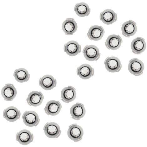 Lot de 24 filtres pour réservoir d'eau compatibles avec les aspirateurs robots Xiaomi S50 et S51 Roborock. Accessoires inclus. (1/5)