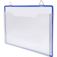Dossier suspendu transparent – dossier suspendu pour le bureau, pochette de rangement pour documents, chemise, plateau à documents