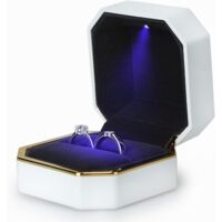 Coffret à bijoux de luxe, boîte de rangement, organisateur, support