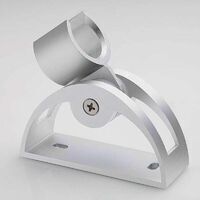 Receveur de douche en aluminium, receveur de douche fixe et réglable,