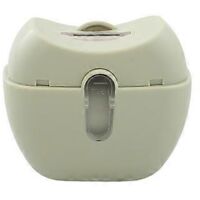 Coupe-ongles électrique pour seniors, silencieux et puissant, idéal pour la maison et les voyages (vert)