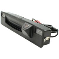 Caméra de recul pour Ford Focus 2015-2017 avec poignée pour coffre, avec capteur HD CCD, idéale pour le stationnement et le rangement.