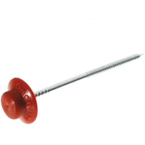 CLINCH AVEC RONDELLE POUR FIXATION PLAQUES 2,8x60 mm, Couleur