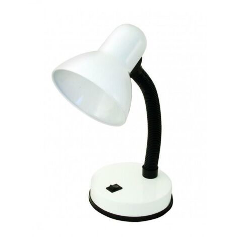LAMPE DE TABLE 'CHARLESTON' Couleur Blanc (1/2)