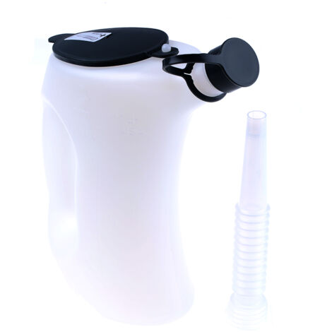 Gobelet Degrésué 1 l avec couv.et capuchon prot./sortie flex HDPE PRESSOL