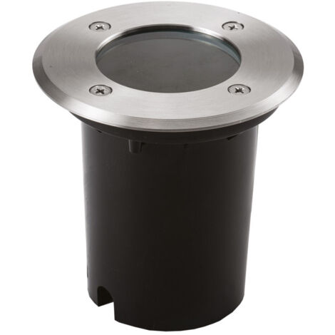 Idroweb – Borne d'extérieur GU10 en acier inox – Hauteur 120mm – IP65 – Tension 230V – Puissance max 50W – Non incluse lampe (1/3)