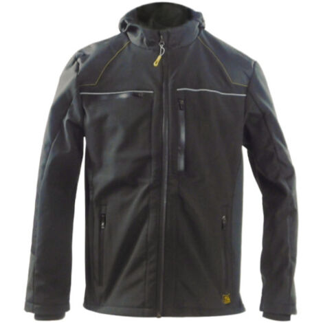 Veste softshell RICA LEWIS - Homme - Taille L - Doublée polaire - Stretch - SHELL (1/5)