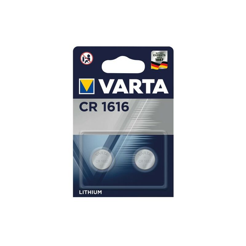 VARTA - Pile bouton CR1616 - Lithium 3V - Battery Shop