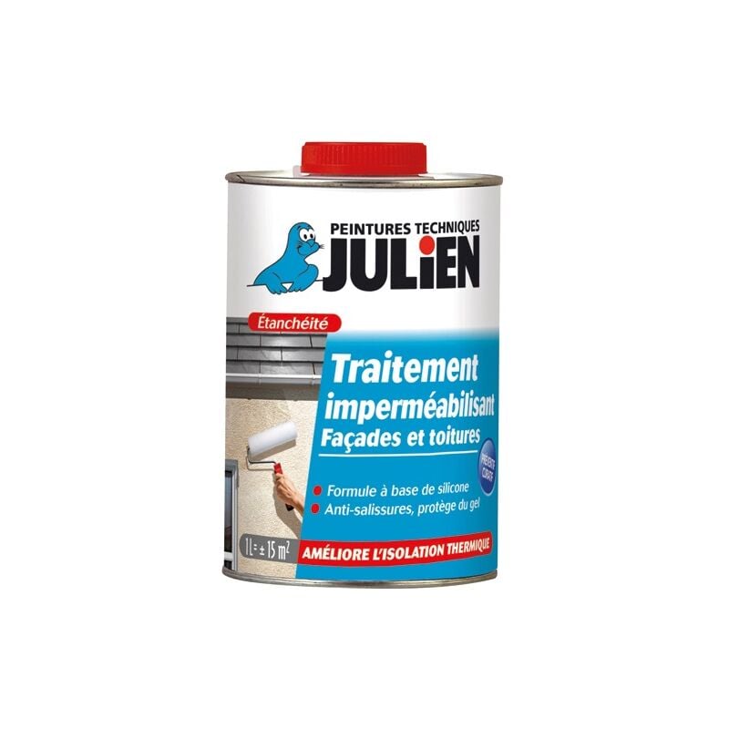 JULIEN - Protection imperméable antihumidité hydrofuge 1l Julien