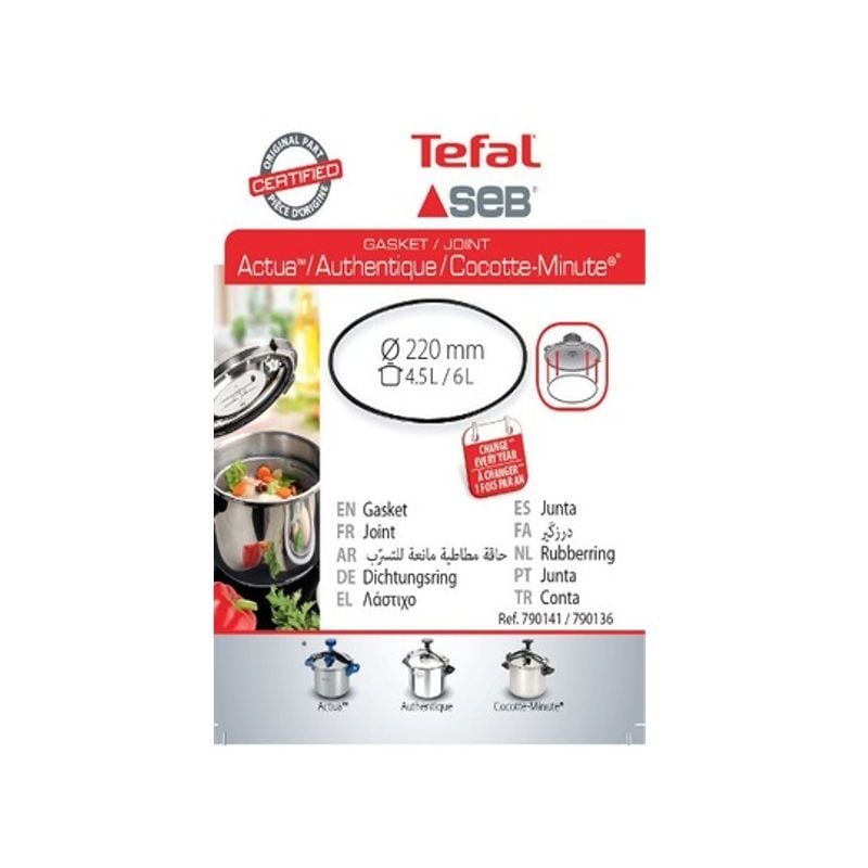 SEB - JOINT COCOTTE SEB INOX/ALU 4.5/6L