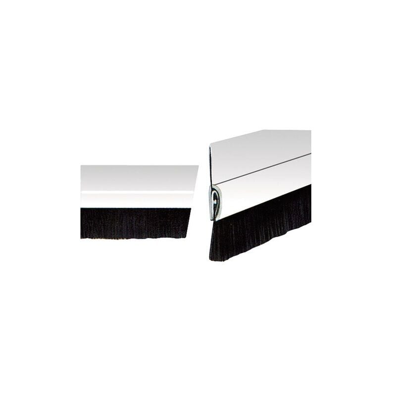 MISTRAL - Bas de porte pour porte garage argent 3x85cm