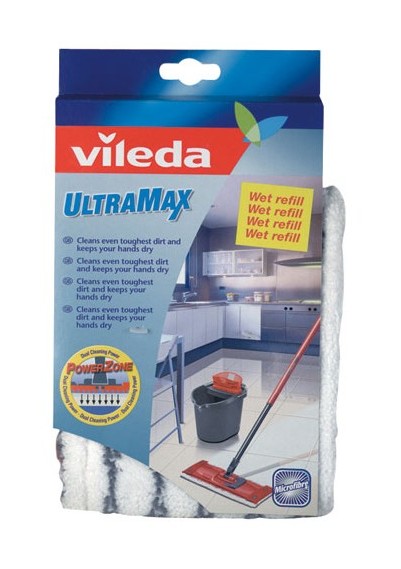 Vileda Recharge UltraMax, paquet de 2, convient à tous les