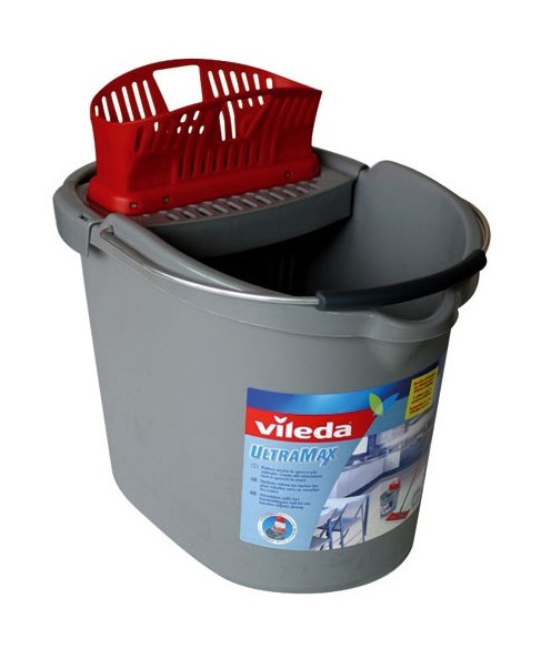 Kit de nettoyage Vileda UltraMax, seau, vadrouille et recharge serpillère