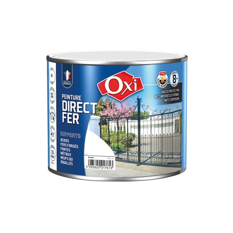OXI - Directe fer lisse blanc 250ml