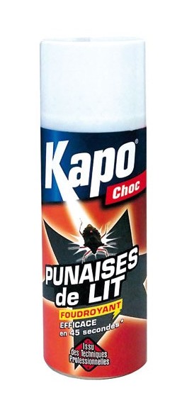 KAPO - Aérosol punaise de lit foudroyant - 400 mL