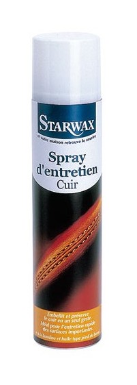 Spray d'entretien Starwax - Aérosol 300 ml de Entretien cuir 1066209