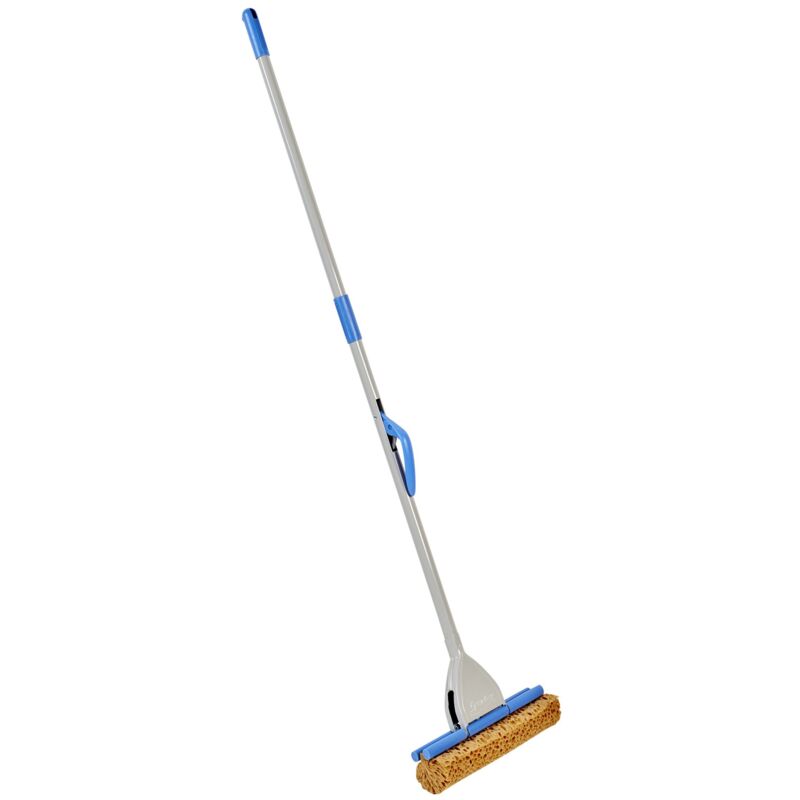 Balai Éponge Avec Essorage Balai Serpillère Avec Manche Télescopique Vadrouille De Nettoyage Balai Éponge Avec Essorage Balai Serpillère Avec Manche Télescopique Vadrouille De Nettoyage
