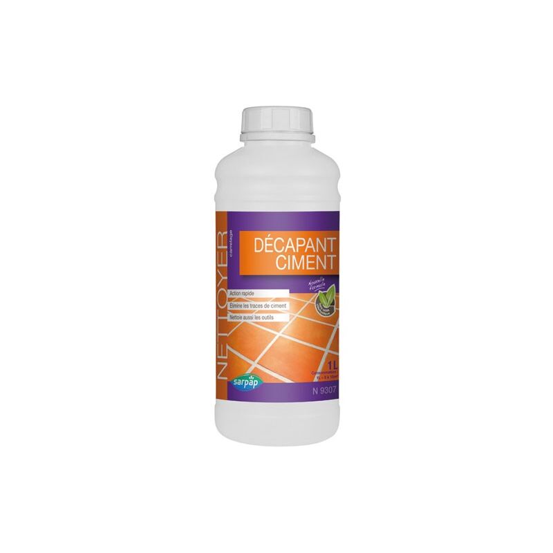 SARPAP - Nettoyant décapant ciment 1 L
