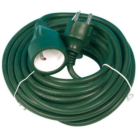 Profile 10 mètres rallonge électrique vert PVC durable (1/2)