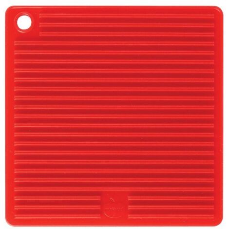 MASTRAD - Manique carrée en silicone - rouge (1/3)
