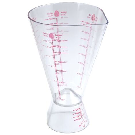 MASTRAD - Verre mesureur - Reverso - transparent (1/2)