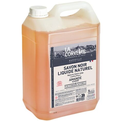 LA CORVETTE - Savon noir 5l amande ecocert