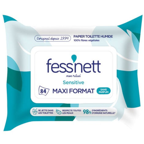 Fess’Nett Feuchtes Toilettenpapier Mit Flor De Baumwolle – Ultraweich & Dermatologisch Getestet Für Tägliche Frische