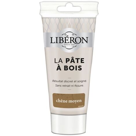 Liberon Pâte à bois chêne moyen pour réparation meuble (1/2)