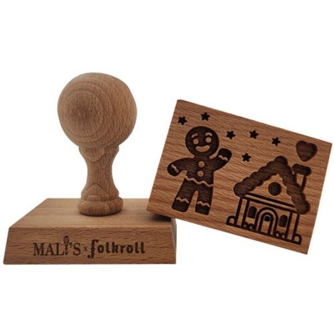 PATISSE - TAMPON BOIS DECO RECT NATIVITE 7X5X9CM (1/2)