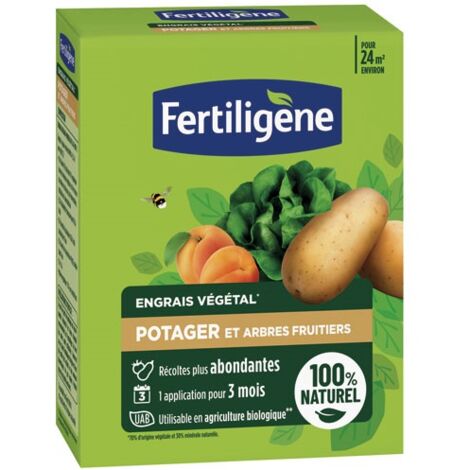 FERTILIGENE - Engrais potager arbres fruitiers UAB 1.2kg