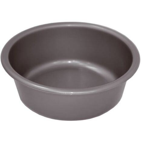 ALUMINIUM ET PLASTIQUE CUVETTE RONDE 6.5L Ø36 SILVER 1035663