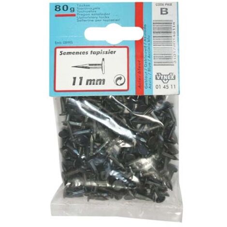 VYNEX - Semence tapissier acier bleu 16mm 90g
