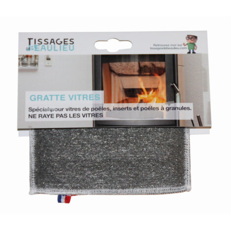 Tissages de Beaulieu Gratte vitre professionnel pour poêles