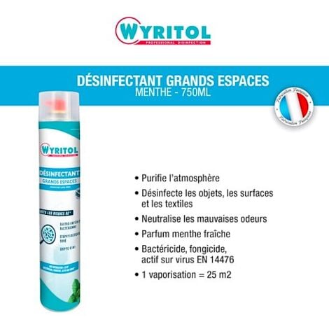 WYRITOL - Wyritol désinfectant grands espaces 750ml