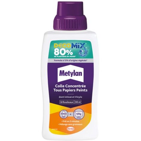 METYLAN - Metylan colle decomix concentré tous papiers peints 450 ml
